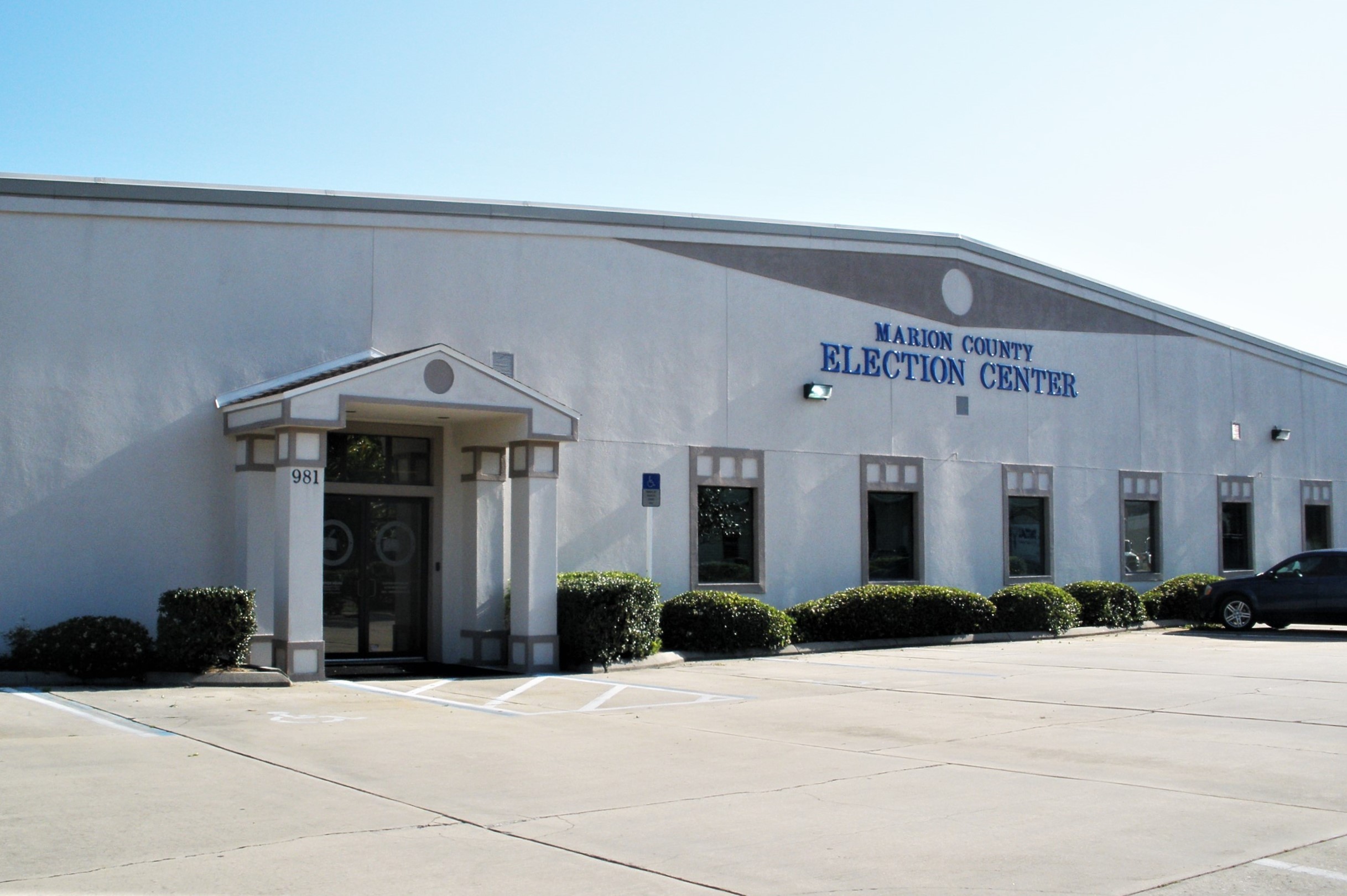 Marion County Election Center Front Building